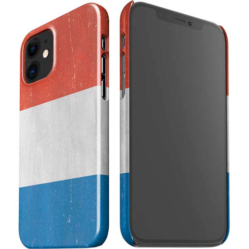 Netherlands Flag Distressed iPhone 12 Mini Lite Case
